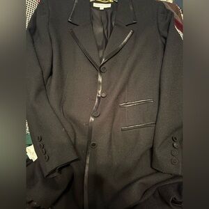 Preston & York Black Blazer Tailored Suit Jacket